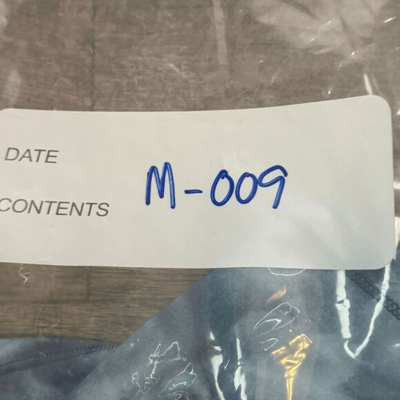 Yogalicious Women's Airlux Watercolor Cropped Muscle Tank Top Aqua Size XS - Picture 8 of 8